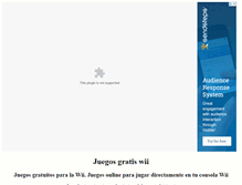 Tablet Screenshot of juegosgratiswii.com